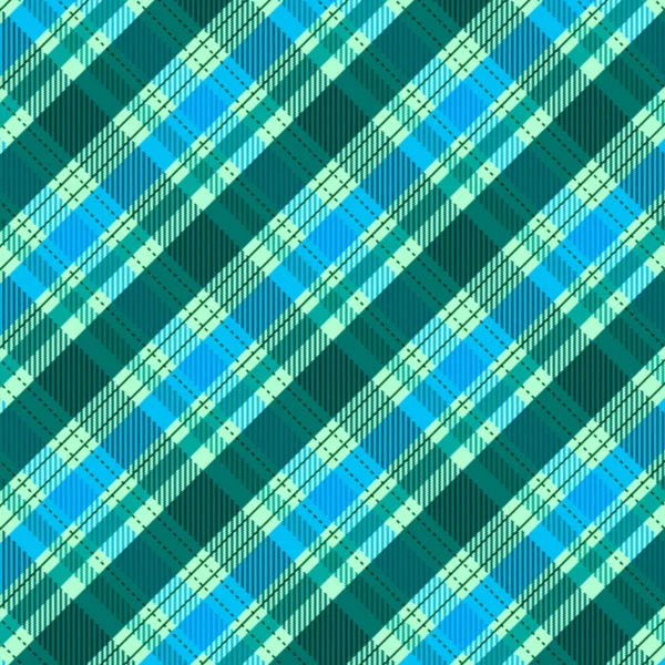 Klasik renkli kare tartan diyagonal desen
