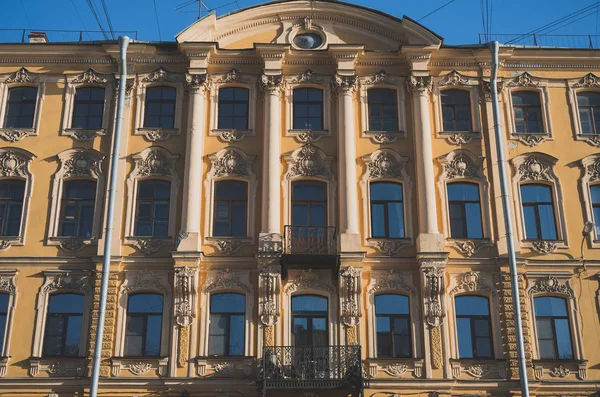 Fachada Edificio Sankt Petersburg Rusia — Foto de Stock