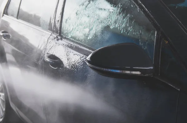 Car Wash Tot Automatische Autowassen Dienst — Stockfoto