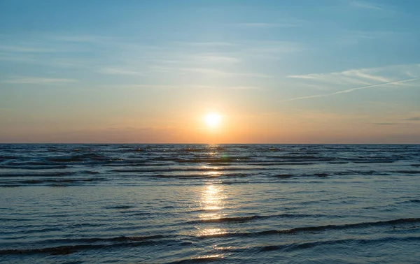 Sunset Sea Photograph Beach — Stock Photo, Image