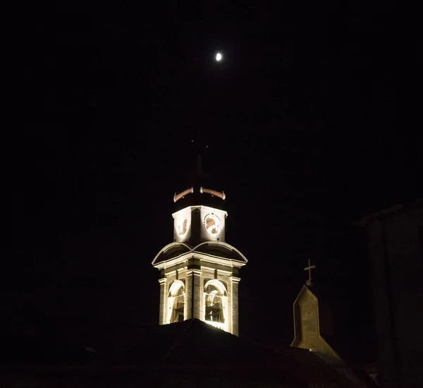 Vue Nuit Église Sainte Croix Split Croatie — Photo