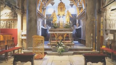 Split, Hırvatistan, 19.06.2018 - Saint Domnius katedral içinde.