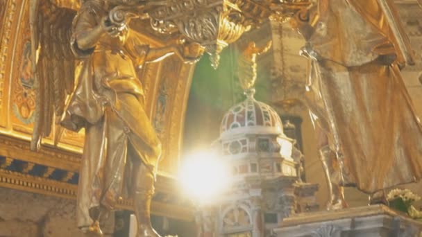 スプリット クロアチア 2018 Domnius 大聖堂の内部 — ストック動画
