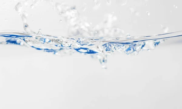 Water Met Splash Geschikt Voor Achtergrond — Stockfoto