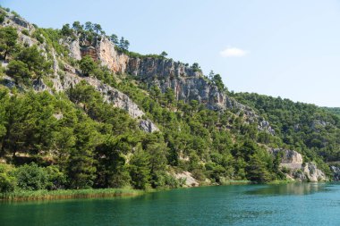 Hırvatistan milli park Krka Nehri.