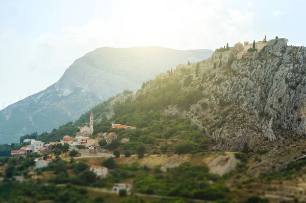 Fortress Klis Old Village Croatia — Stock Photo, Image