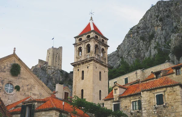 Kerk Van Sint Michael Omis Kroatië — Stockfoto