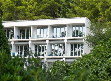 Sanatoryum dağlarda bir tatil.