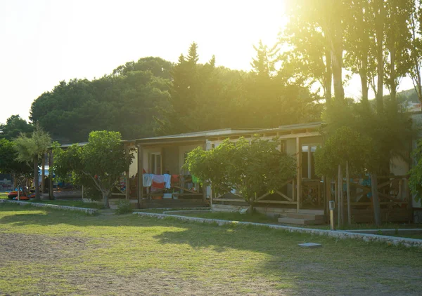 Huizen Huur Aan Middellandse Zee — Stockfoto