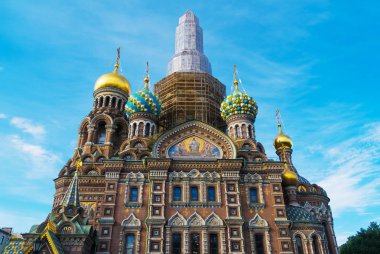 Kan, Saint-Petersburg, Rusya üzerinde kurtarıcı Kilisesi.
