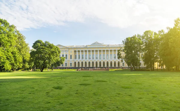 Ryska Museet Hans Kejserliga Majestät Alexander Iii Mikhailovskij Palace — Stockfoto