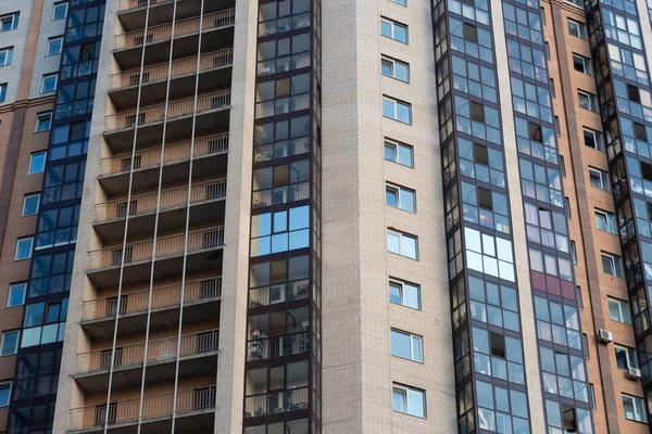 Modern Apartment Building Petersburg Russia — Stock Photo, Image