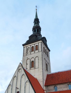 Aziz Nikolaos Kilisesi eski Tallinn.