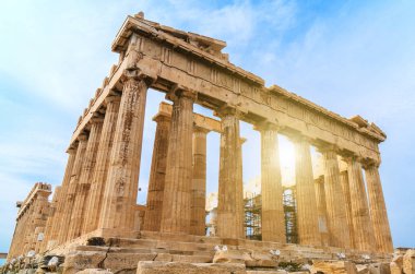Antik Parthenon, Atina Akropol.