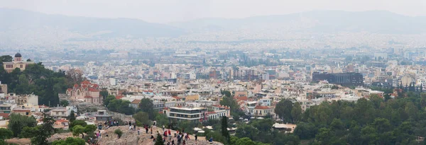 Вид Воздуха Ареопагус Хилл Афины — стоковое фото