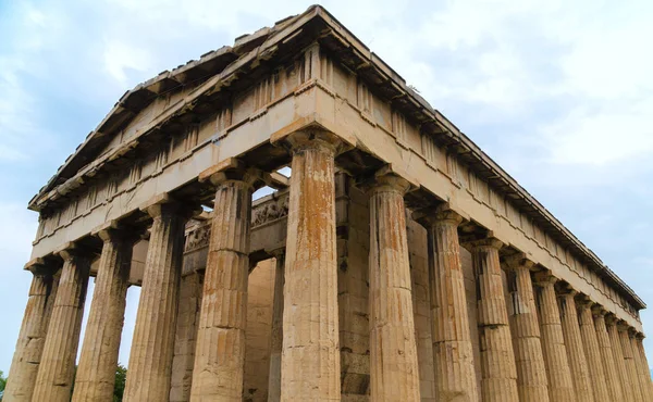 Blick Auf Den Tempel Des Hephaistos Athen Griechenland — Stockfoto