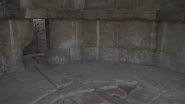 Intérieur Tour Des Vents Athènes Grèce — Video