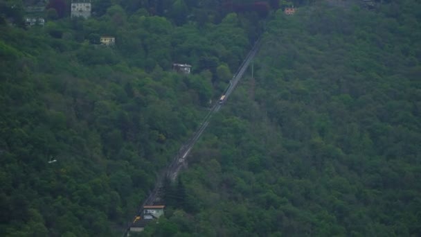 Como Vue Sur Ville Depuis Lac Côme — Video