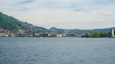 İtalya'da Como şehir Time Lapse video.