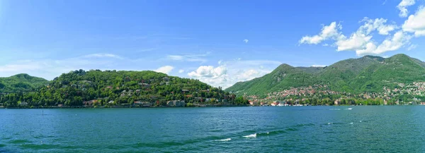 Красиві літа Комо озеро краєвид в Італії. — стокове фото