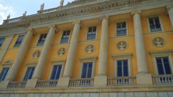 Villa olmo in der Nähe des Comer Sees. — Stockvideo