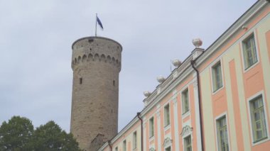 Estonya Parlamentosu binası. Toompea castle.