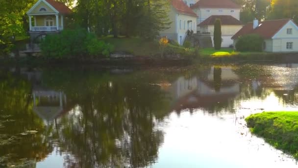 Vihula Manor View Lahemaa Park Εσθονία — Αρχείο Βίντεο