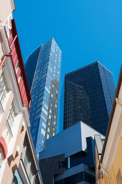 Modern Skyscrapers City Tallinn Estonia — Stock Photo, Image