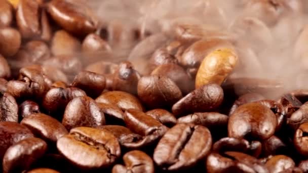 Kávébab Főzőlapon Történő Pörkölésének Folyamata — Stock videók