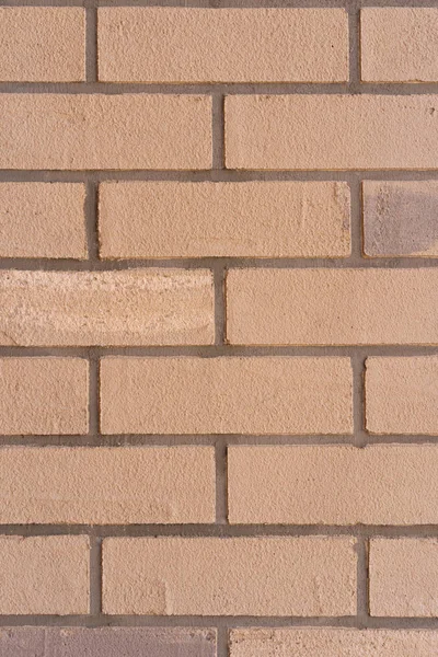 Imitação de alvenaria com gesso decorativo - textura de tijolos de perto — Fotografia de Stock