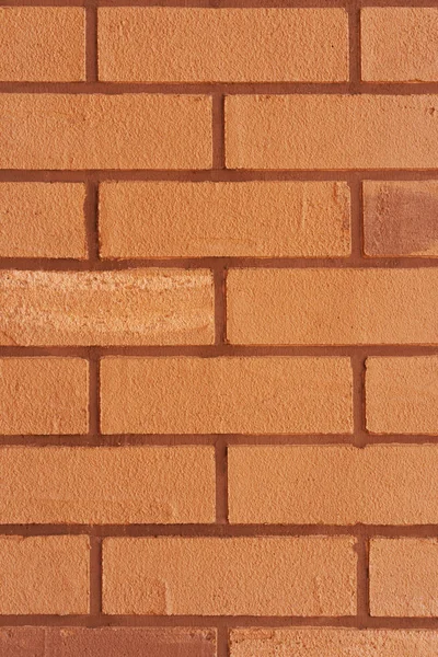 La imitación del ladrillo con el estuco decorativo - la textura de los ladrillos se acercan — Foto de Stock