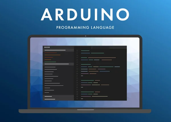 Γλώσσα προγραμματισμού του Arduino — Διανυσματικό Αρχείο