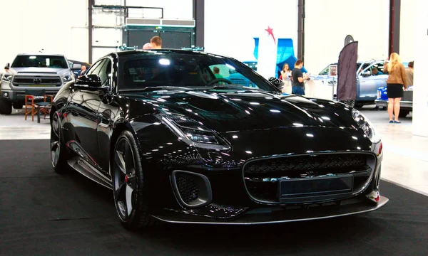 Ngiltere Lüks Araba Jaguar Tipi Royal Auto Show Haziran 2018 — Stok fotoğraf