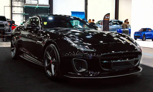 Ngiltere Lüks Araba Jaguar Tipi Royal Auto Show Haziran 2018 — Stok fotoğraf