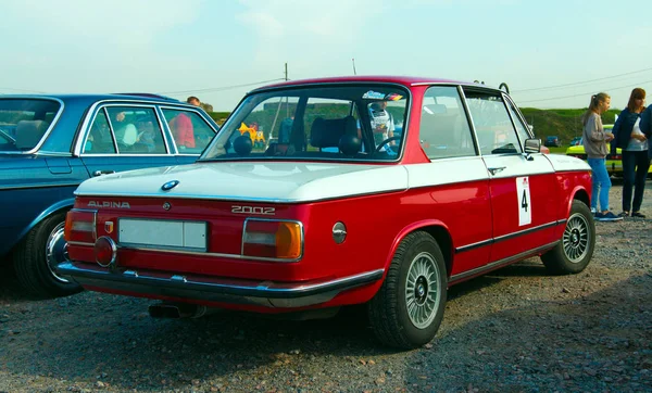 Russland Petersburg September 2018 Oldtimer Bmw Alpina 2002 Modell Auf — Stockfoto