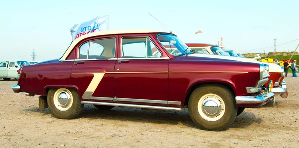 Russia Petersburg September 2018 Soviet Old Car Volga Gaz Festival — Stock Photo, Image