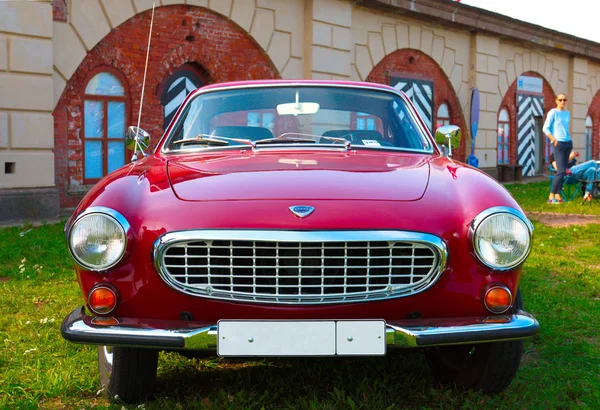 Rusia San Petersburgo Septiembre 2018 Legendario Deportivo Sueco Volvo P1800 — Foto de Stock