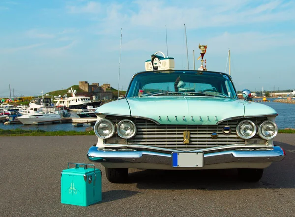 Rusia San Petersburgo Septiembre 2018 Producción Lujo Plymouth Fury 1960 — Foto de Stock