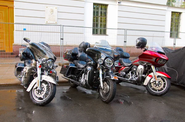 Harley Davidson motos sur Russian Harley Days, St. Petersbur — Photo