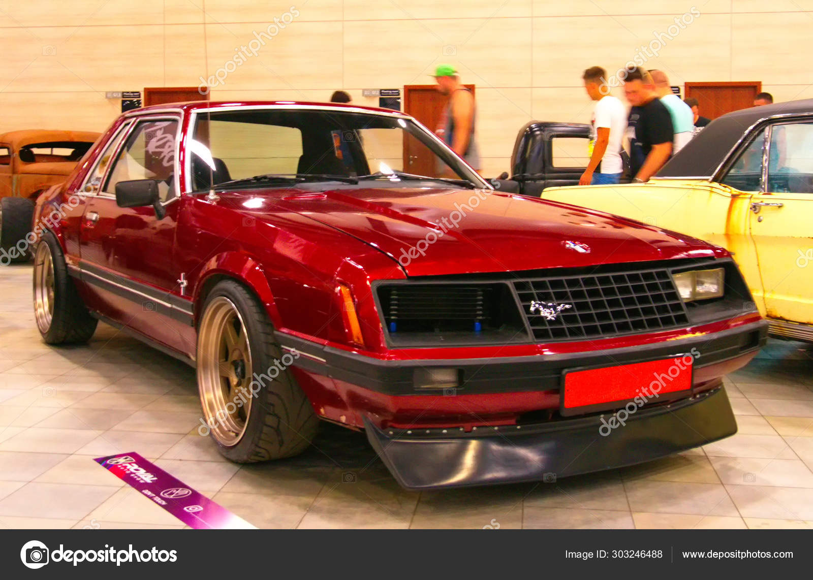 American Ford Mustang Sport Car 80s Stock Editorial Photo C Olegmirabo