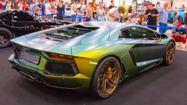 İtalyan süper otomobil Lamborghini. 