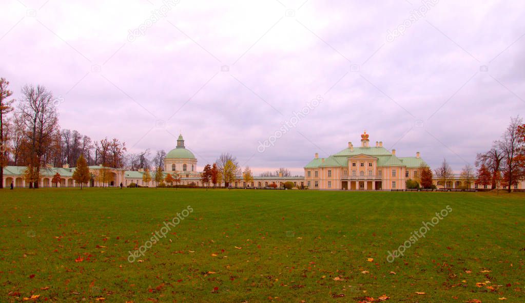 Oranienbaum, the palace of Alexander Menshikov close to St Peter