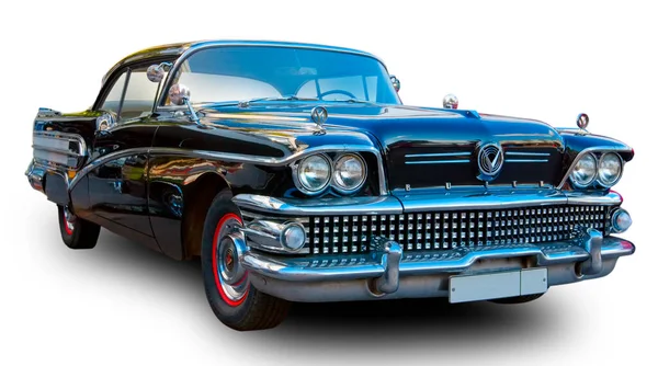 Classical American Vintage Car Buick Special 1958 Aislado Sobre Fondo —  Fotos de Stock