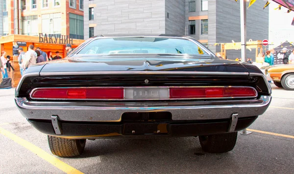 Classical American Muscle Car Dodge Challenger Coupé 1970 Original Meet —  Fotos de Stock