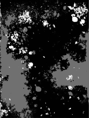 Grunge arka plan siyah ve beyaz. Vektör soyut kirli desen.