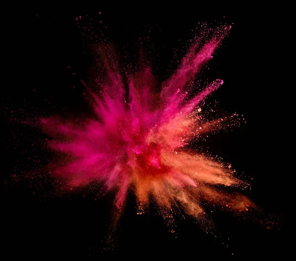 Explosion de poudre colorée — Photo