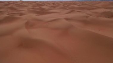Çöl dunes hava sinema görüntüleri