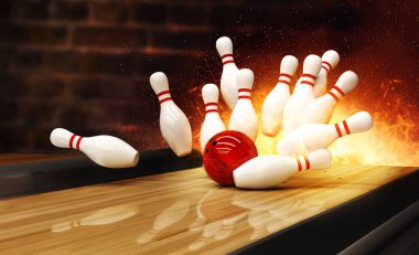 Bowling grevi yangın patlamasıyla vuruldu