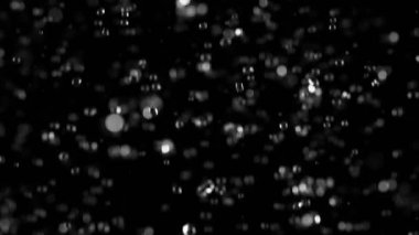 Su damlaları sıçraması Süper yavaş hareket. Çok yüksek hızlı kamera, 1000 fps filme.