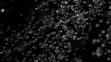 Su damlaları sıçraması Süper yavaş hareket. Çok yüksek hızlı kamera, 1000 fps filme.